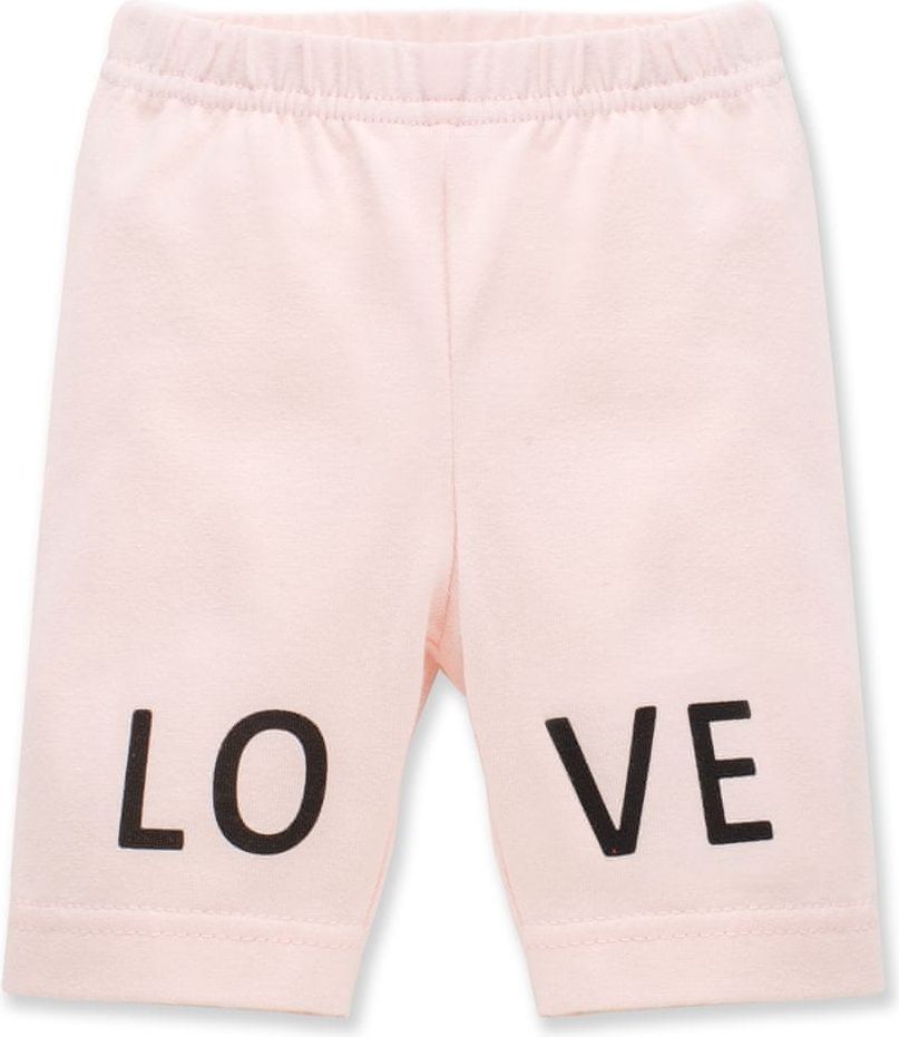 PINOKIO dívčí legíny Love & Love 80 růžová - obrázek 1