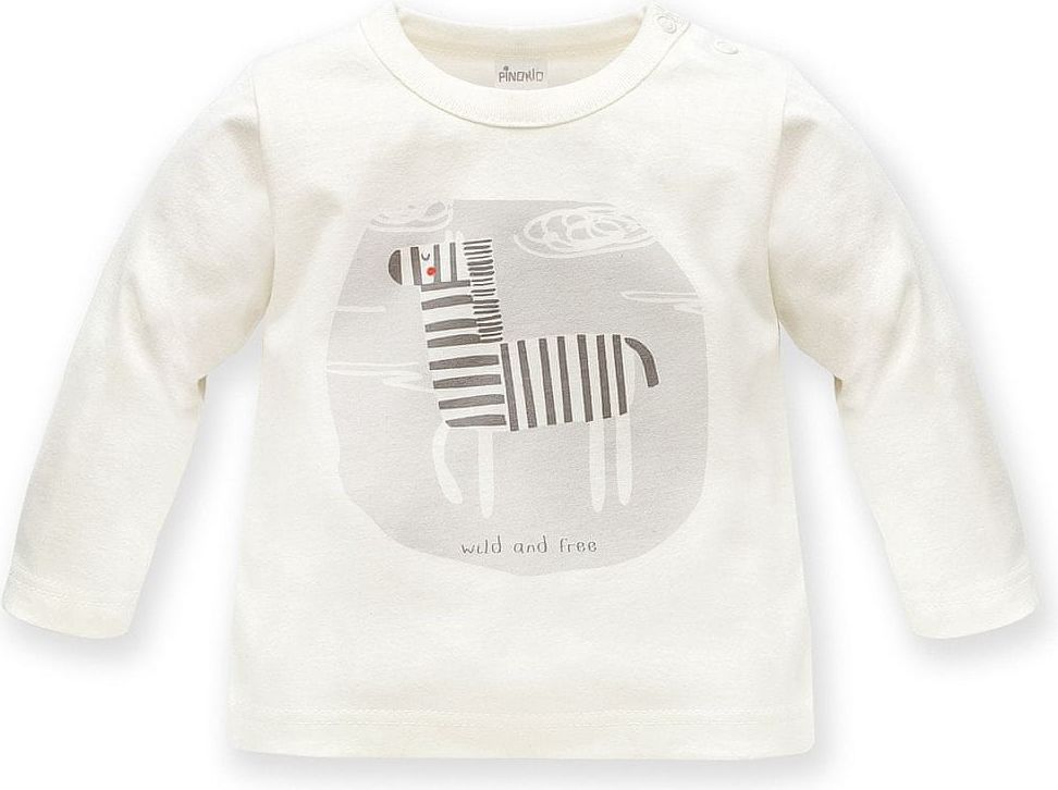 PINOKIO dětské tričko Wild Animals 86 bílá - obrázek 1