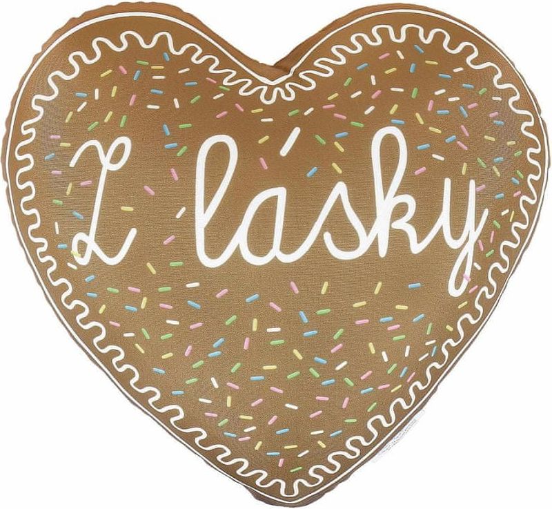 Albi Polštář perníkové srdce - obrázek 1
