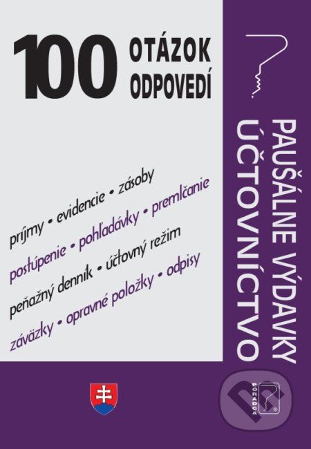100 otázok a odpovedí - Paušálne výdavky, Účtovníctvo - Kolektív autorov - obrázek 1