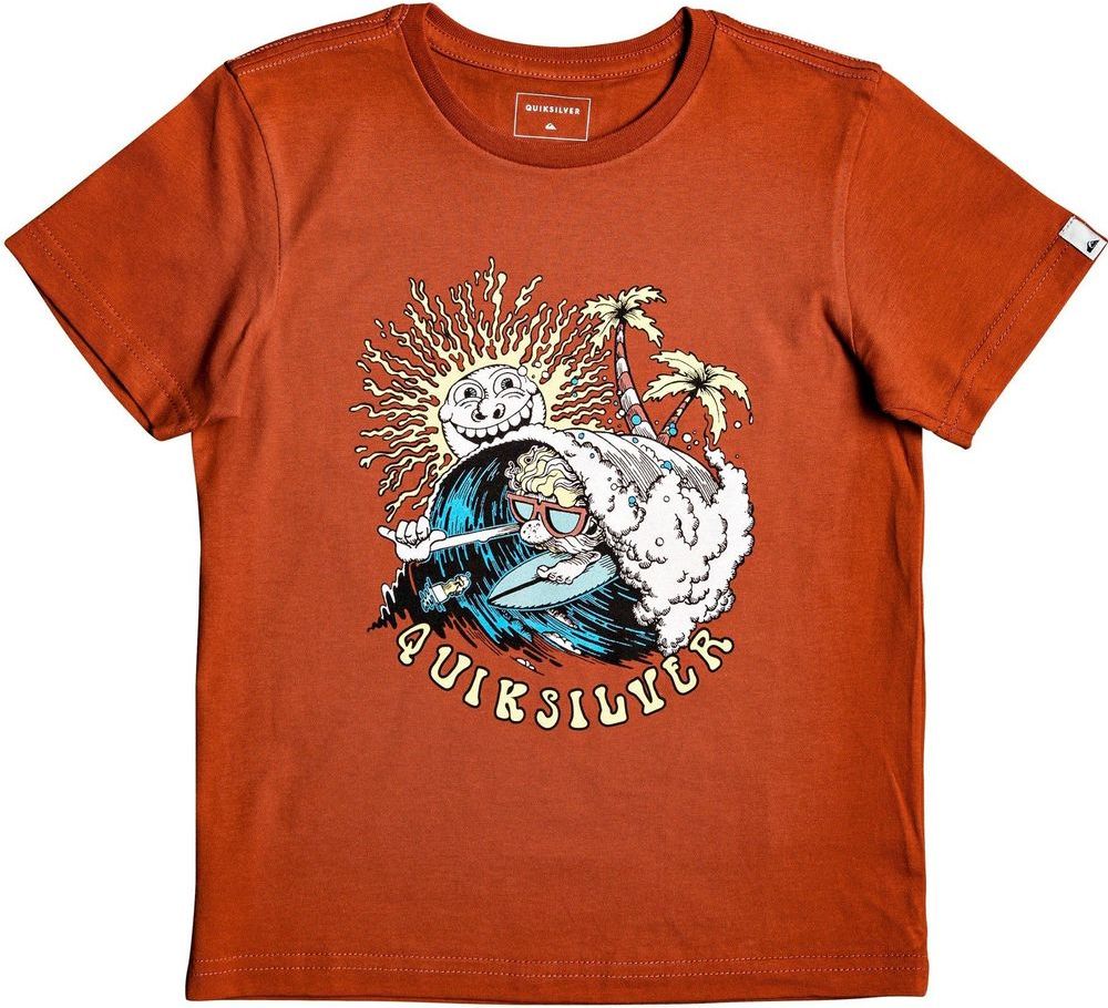 Quiksilver chlapecké tričko Boom its done 122 oranžová - obrázek 1