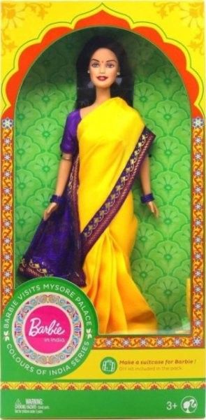 BARBIE visits Mysore Palace - Colours of India, rok 2017 - poškozený obal - obrázek 1