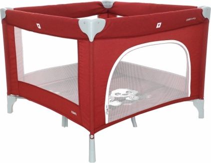 Coto Baby Skládací ohrádka Conti - red/melange - PANDA - obrázek 1