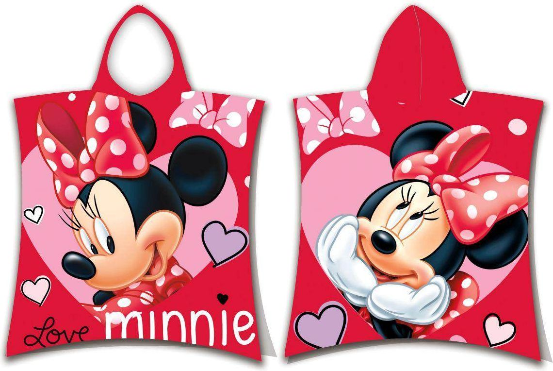 JERRY FABRICS Pončo Minnie Love Bavlna Froté, 50/57 cm - obrázek 1