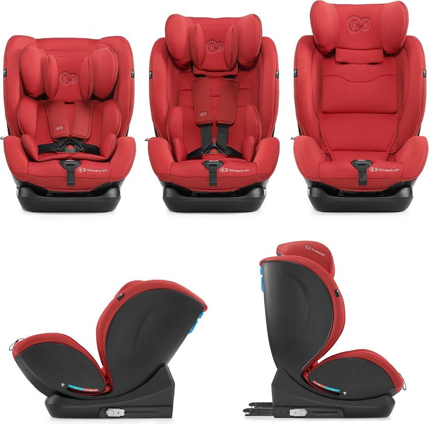 KINDERKRAFT MyWay Isofix (0-36kg) red 2020 Autosedačka - obrázek 1
