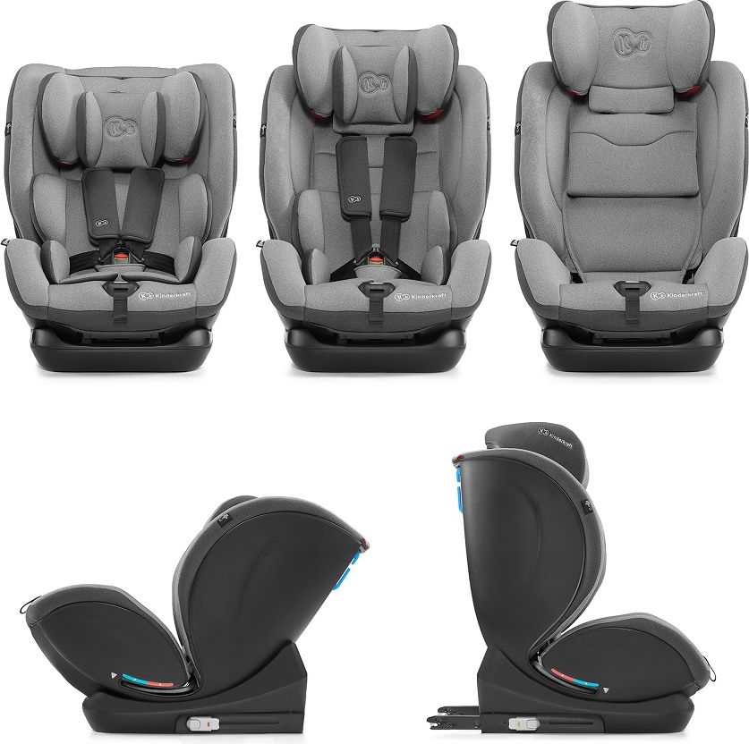 KINDERKRAFT MyWay Isofix (0-36kg) grey 2020 Autosedačka - obrázek 1