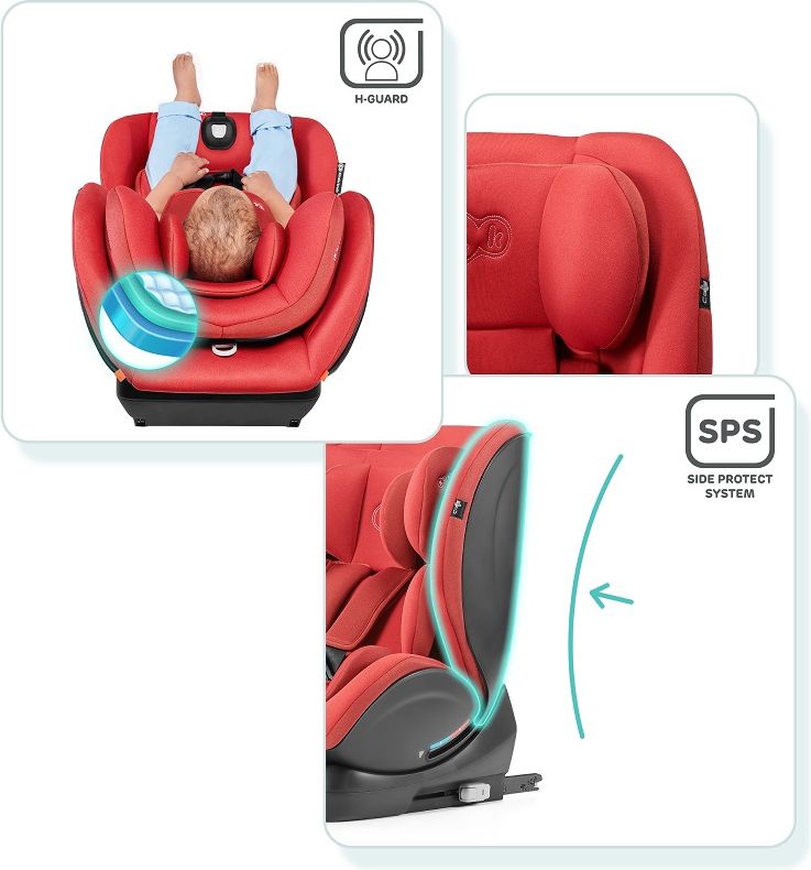 KINDERKRAFT MyWay Isofix (0-36kg) grey 2020 Autosedačka - obrázek 2