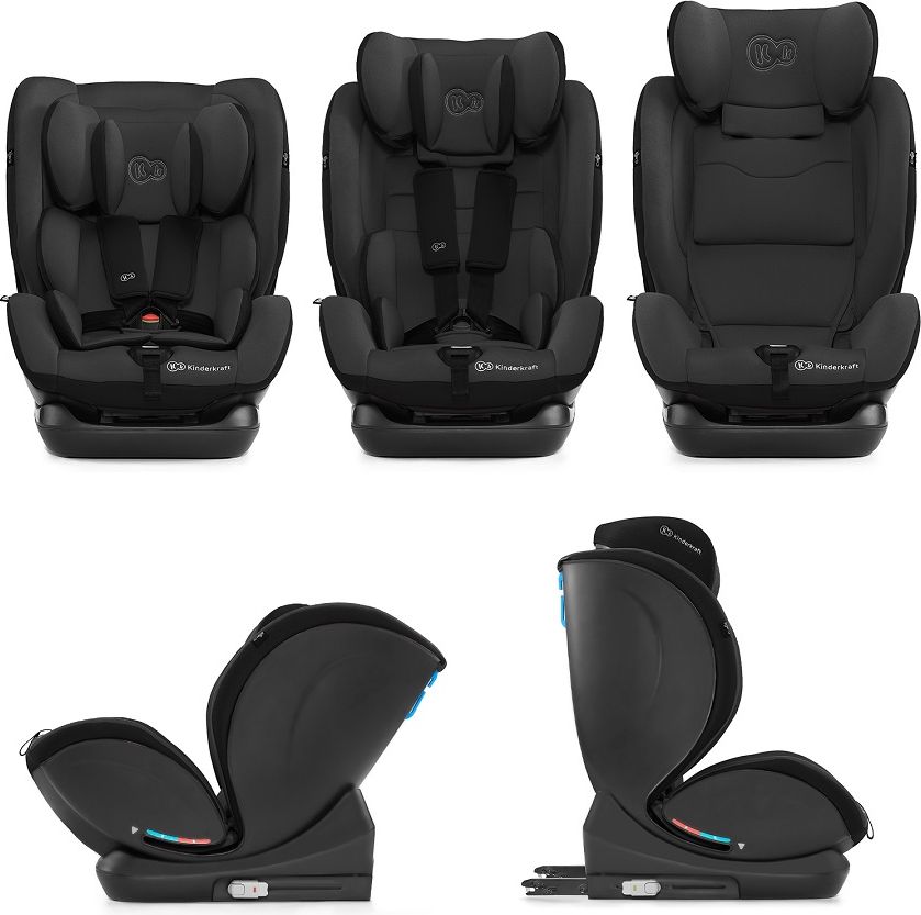 KINDERKRAFT MyWay Isofix (0-36kg) black 2020 Autosedačka - obrázek 1