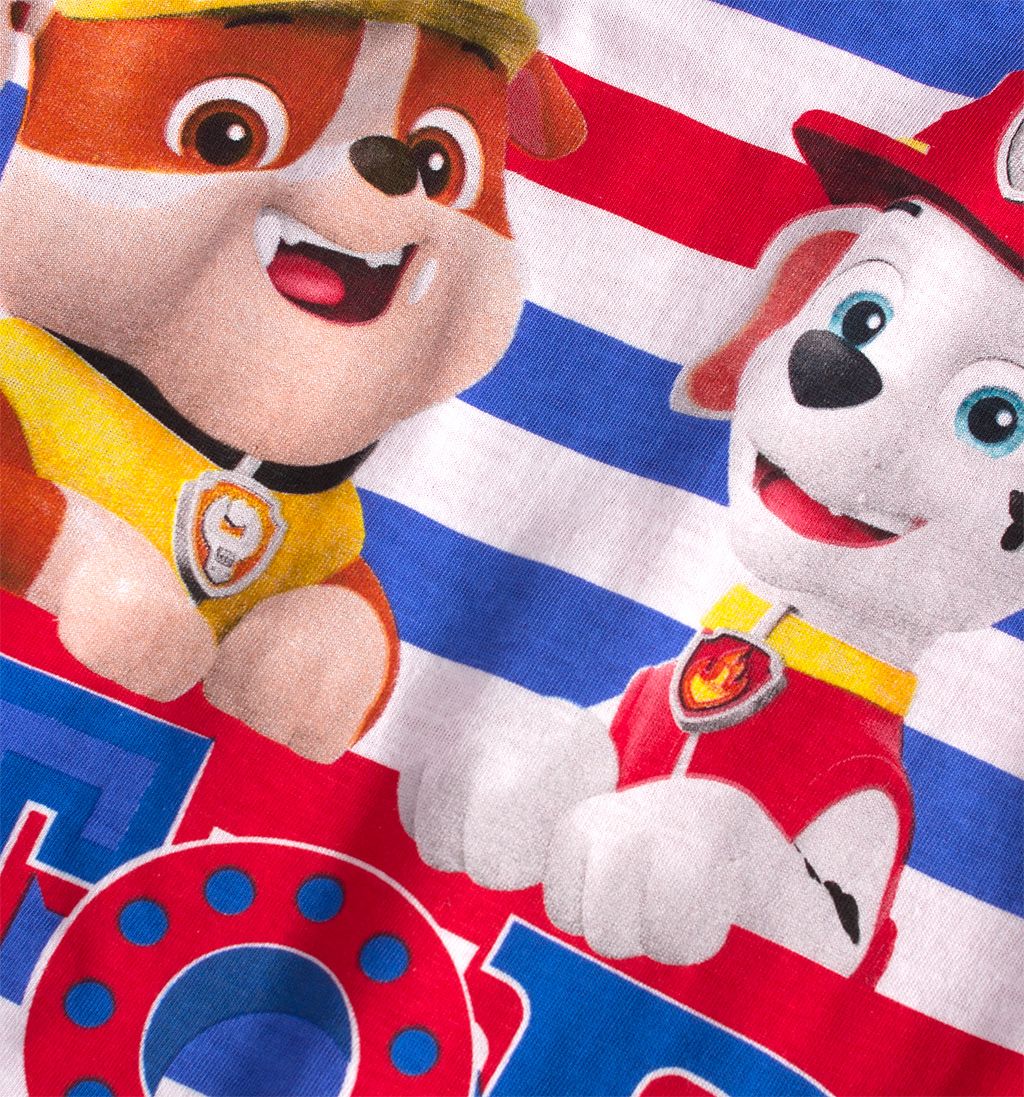 Chlapecké pyžamo PAW PATROL TOP PUPS červené Velikost: 116 - obrázek 3
