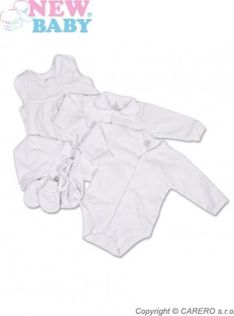 Soupravička New Baby Classic, Bílá, 50 - obrázek 1