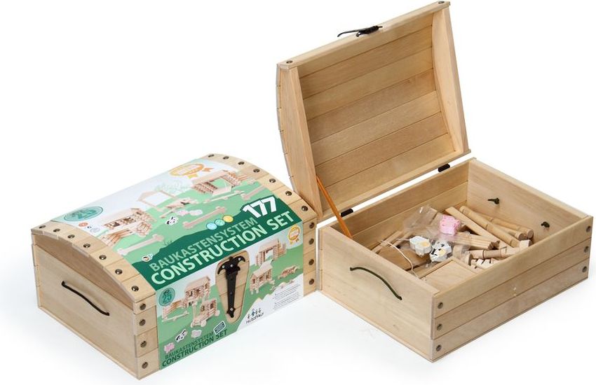 VARIS Toys Konstruktér truhla pokladů 177 dílků - obrázek 1