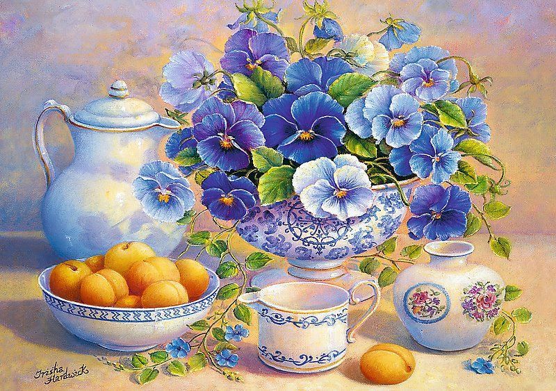 Trefl Hardwick: Blue Bouquet - obrázek 1