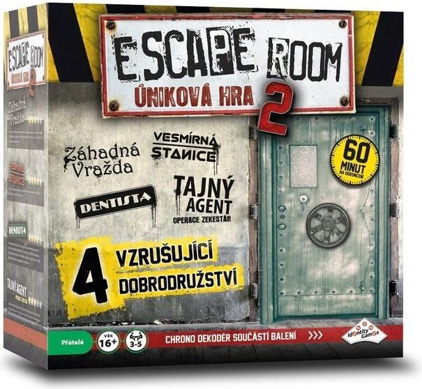 ESCAPE ROOM - úniková hra 2 - obrázek 1