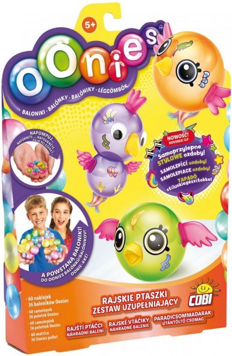 Oonies Náhradní náplň Rajští ptáčci - obrázek 1