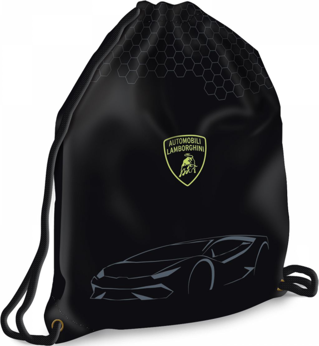 Ars Una Sáček na přezůvky Lamborghini maxi černý - obrázek 1