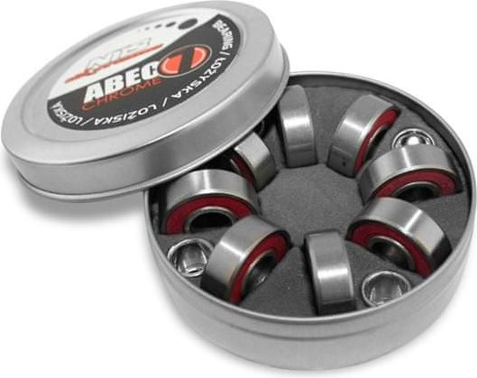 Nils Extreme ABEC 7 RS CHROME LOŽISKA NILS EXTREME (8 KS BOX) - obrázek 1