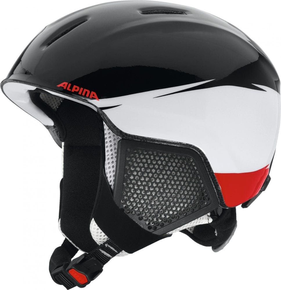 Alpina Sports Carat LX Black-White-Red 48-52 - obrázek 1