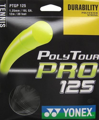 Yonex Tenisový výplet Poly Tour Pro | 125 - 12m | graphite - obrázek 1