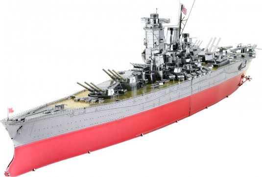 METAL EARTH 3D puzzle Válečná loď Yamato (ICONX) - obrázek 1