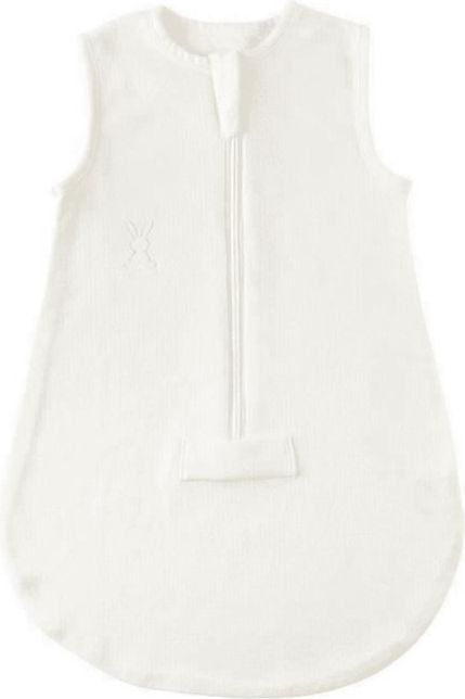 Nattou letní dětský spací pytel - HaseLapidou - bílý - 65 cm - obrázek 1