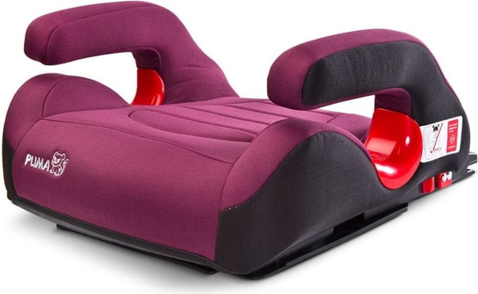 Caretero Autosedačka-podsedák CARETERO Puma Isofix cherry 2017 - obrázek 1