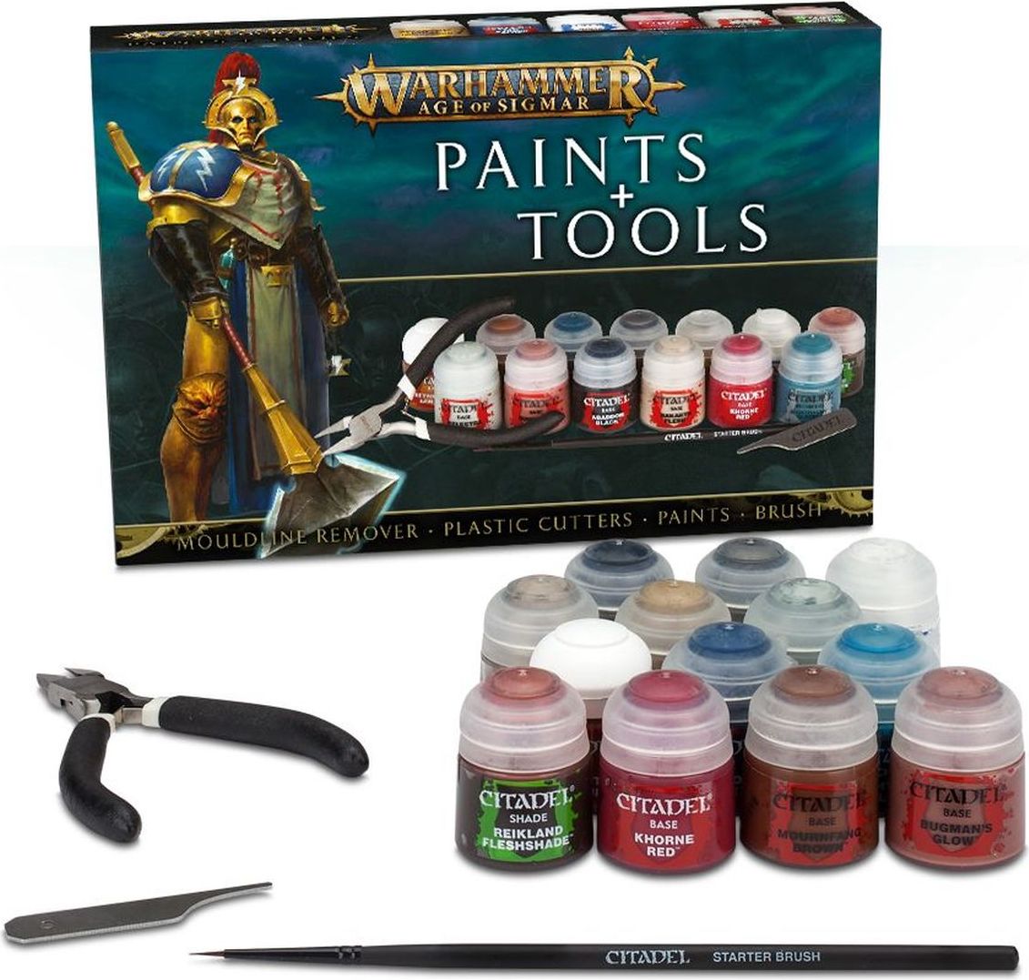 Age of Sigmar Citadel Paint + Tools - obrázek 2