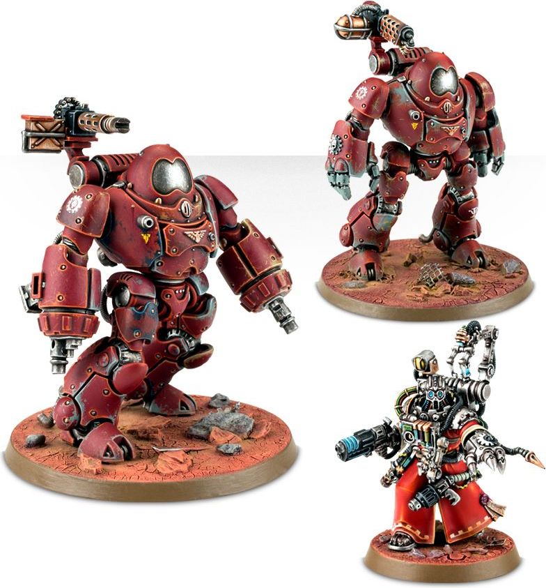 Games Workshop Adeptus Mechanicus: Kastelan Robots - obrázek 2