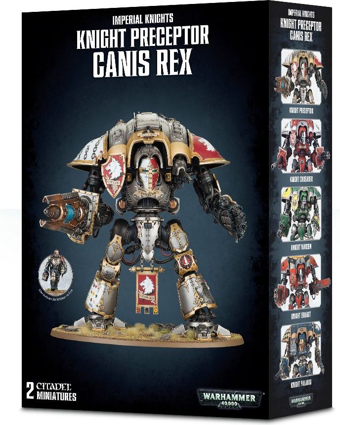 Games Workshop Imperial Knights: Knight Preceptor Canis Rex - obrázek 1