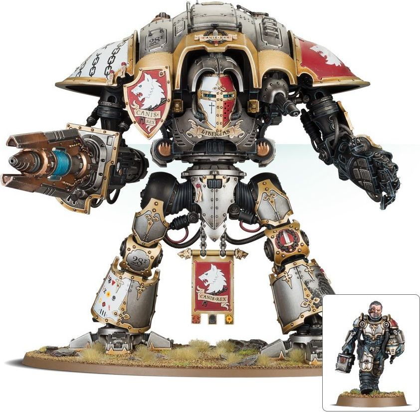 Games Workshop Imperial Knights: Knight Preceptor Canis Rex - obrázek 2
