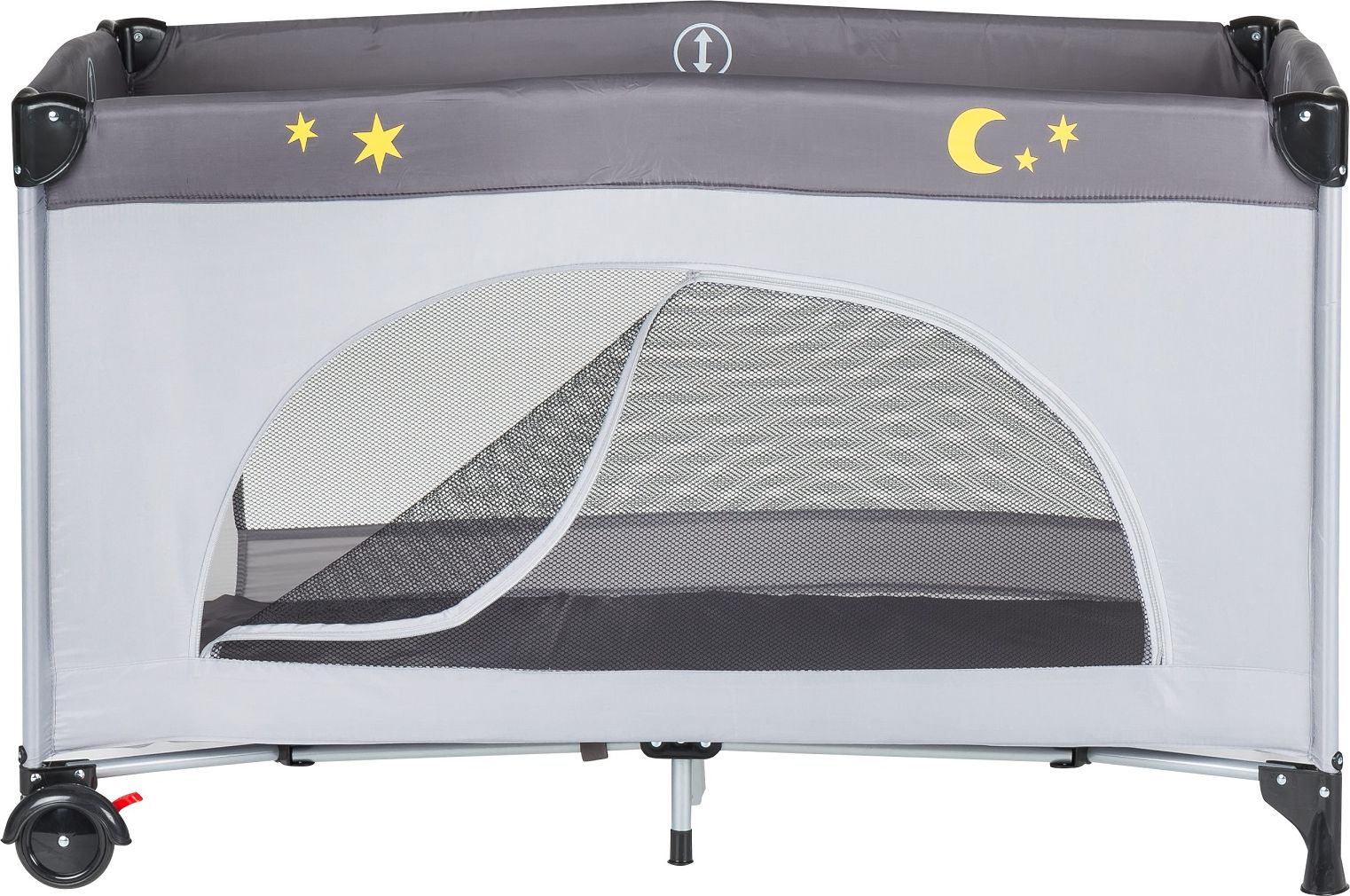G-MINI Cestovní postýlka Aisa, Krtek a Kamarádi, cool grey - obrázek 2