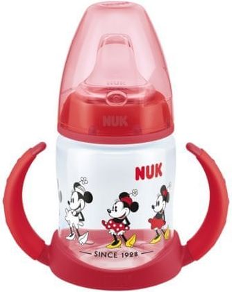 Nuk FC Láhev na učení PP, Disney Mickey, červená - obrázek 1