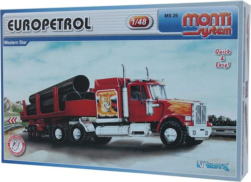 VISTA Monti System 26 Europetrol Western star 1:48 - obrázek 1