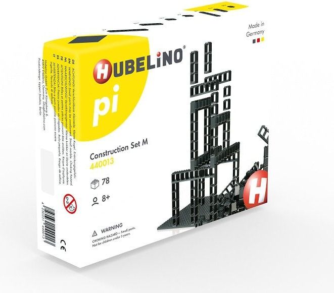 Hubelino HUBELINO Pi Kuličková dráha - kostky M 78 ks - obrázek 1