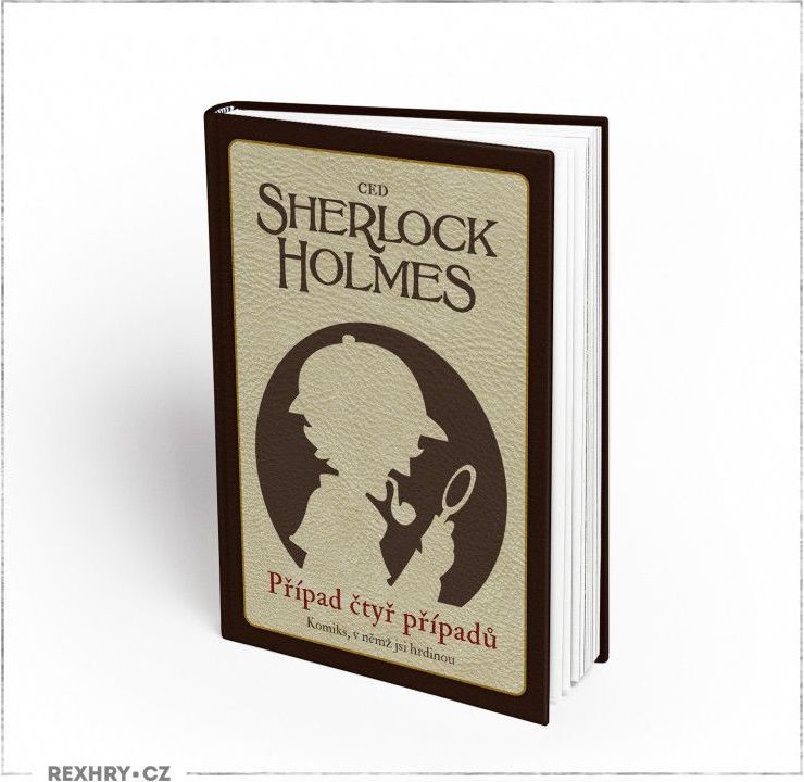 REXhry Komiks, v němž jsi hrdinou - Sherlock Holmes - Případ čtyř případů - obrázek 1