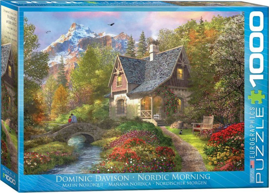 EUROGRAPHICS Puzzle Ráno na severu 1000 dílků - obrázek 2