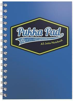 Spirálový sešit "Vision Jotta Pad", modrá, A5, linkovaný, 100 listů, PUKKA PAD - obrázek 1