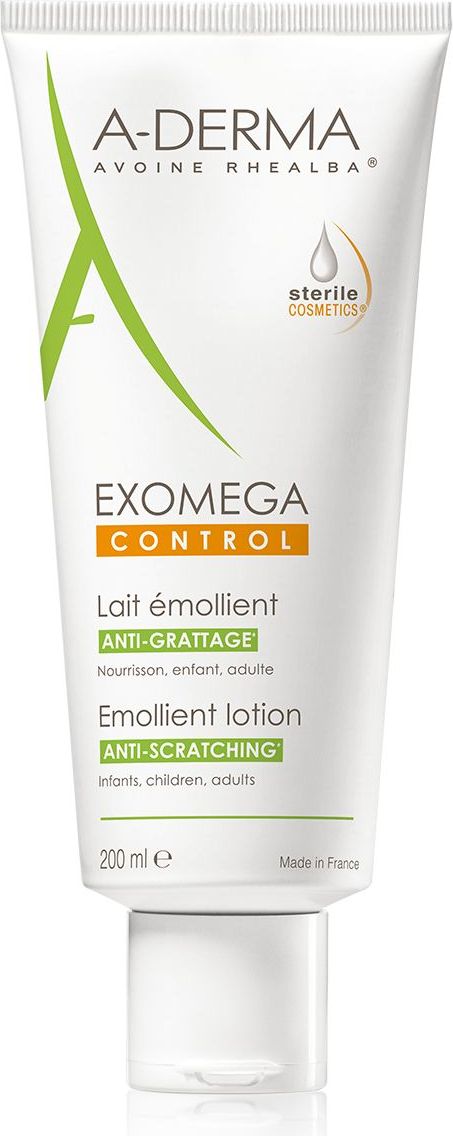 A-derma Exomega CONTROL emolienční mléko 200 ml - obrázek 1