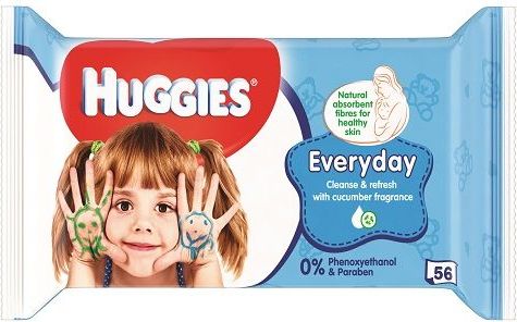 Huggies Single All Over Clean vlhčené ubrousky 56 ks - obrázek 3