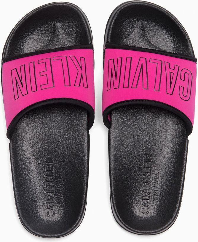 Calvin Klein Pantofle KW0KW00728-507 růžová - Calvin Klein růžová 39/40 - obrázek 1