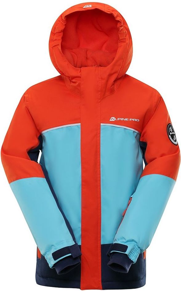 ALPINE PRO chlapecká bunda SARDARO 2 164 - 170 modrá - obrázek 1