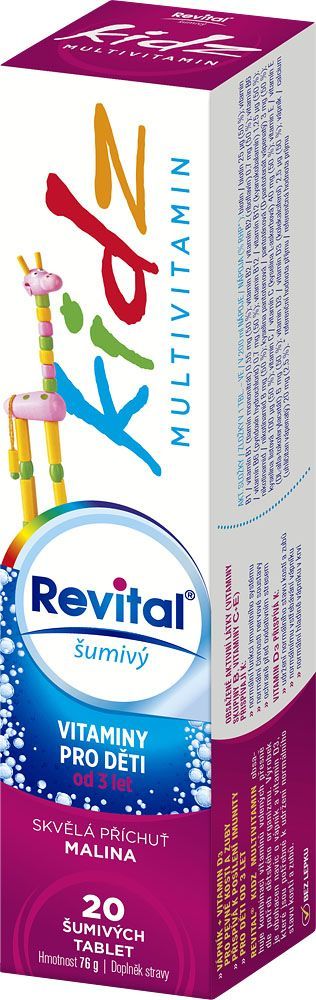 REVITAL Multi KIDZ 20 šumivých tablet - obrázek 1