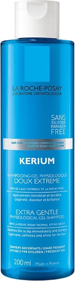 La Roche-Posay Kerium extra jemný šampon 200 ml - obrázek 3