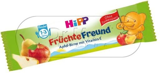 HIPP OVOCNÉ TYČINKY Oplatky jablka+hrušky 25g - obrázek 2
