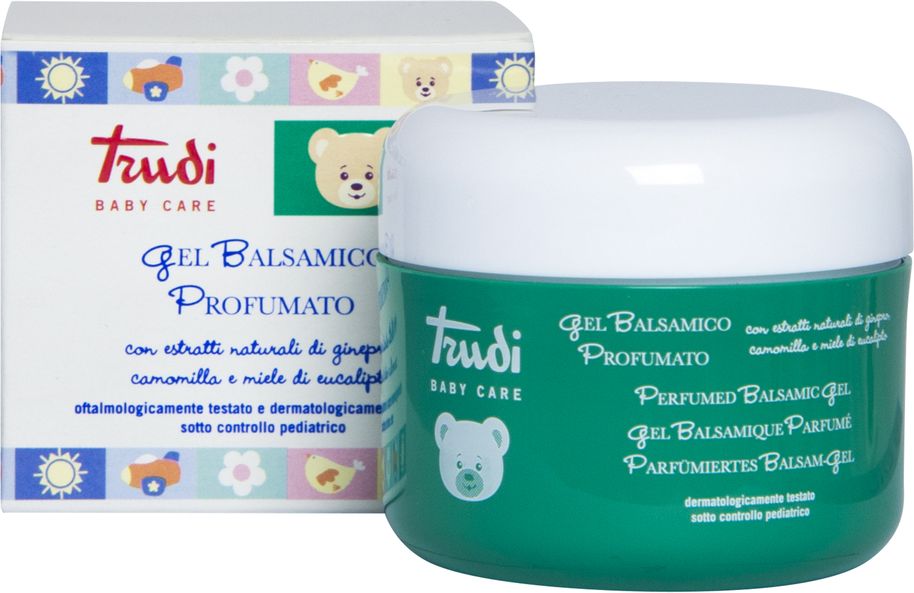 Trudi Dětský gel pro lepší dýchání s výtažky z jalovce eukalyptu heřmánku a medu 70 ml - obrázek 2
