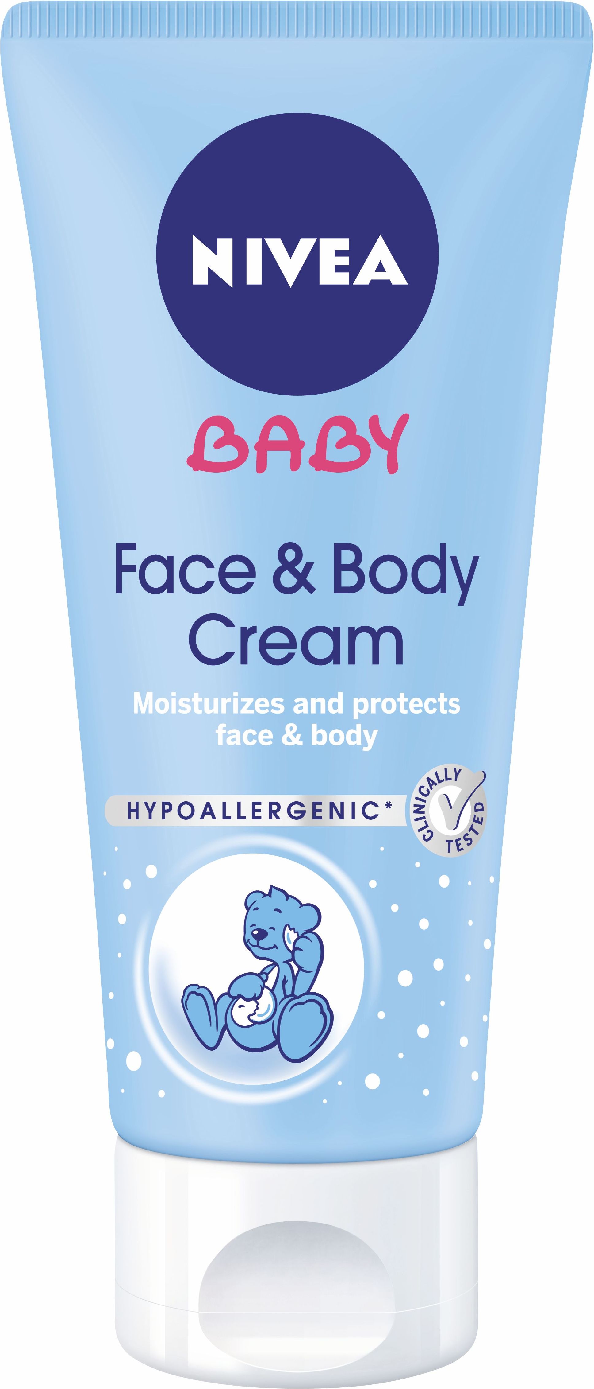 Nivea baby Hydratační krém na obličej a tělo 100 ml - obrázek 1