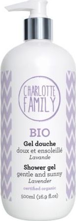 Charlotte Family BIO Přírodní sprchový gel s vůní levandule pro celou rodinu 500ml - obrázek 1