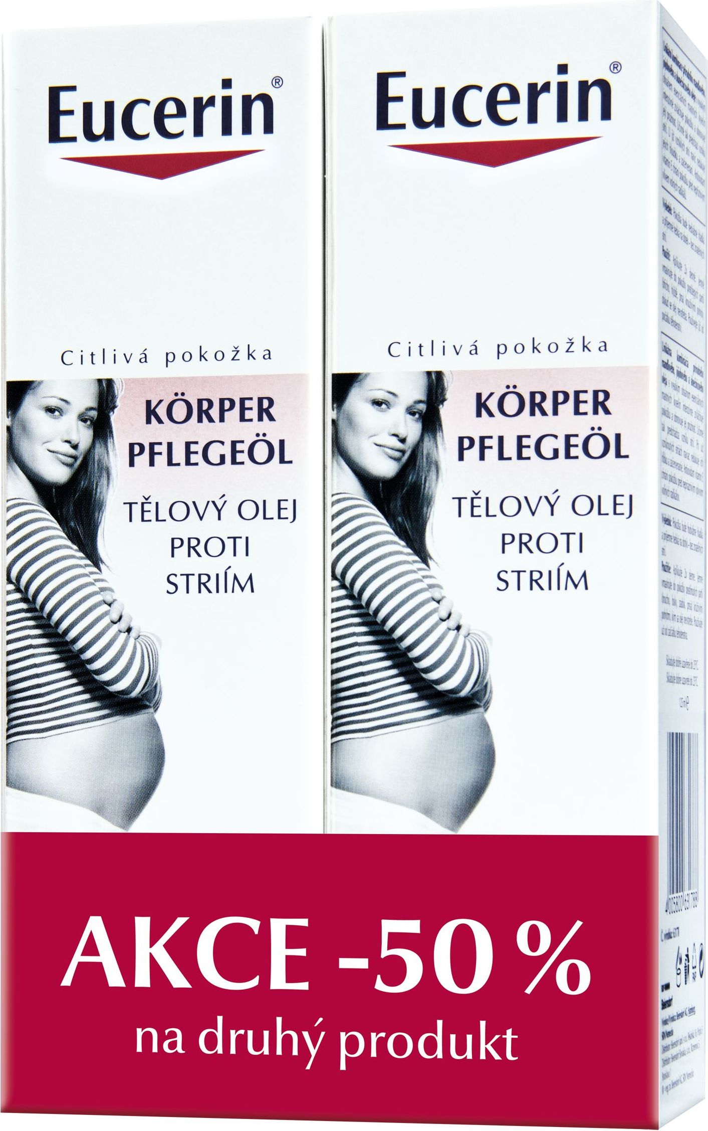 Eucerin Ph5 Tělový olej proti striím 2x125 ml - obrázek 1