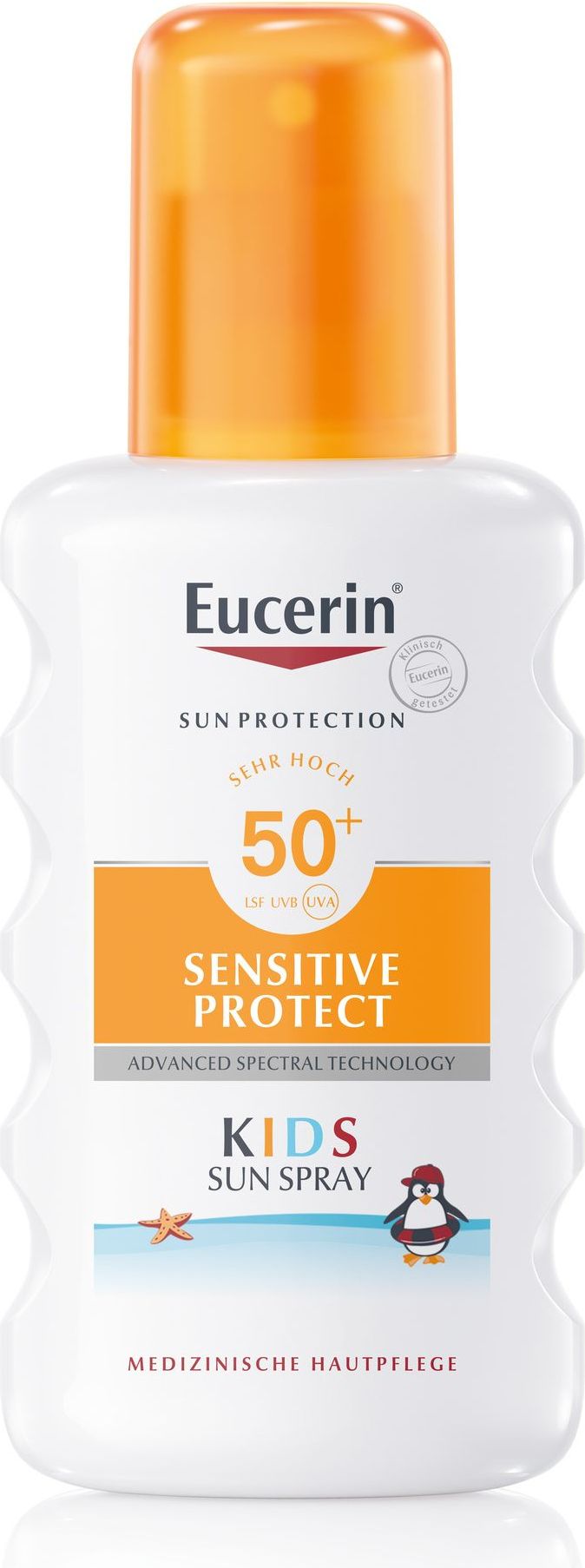 Eucerin SUN Sensitive Protect SPF50+ dětský sprej 200 ml 1+1 zdarma - obrázek 2