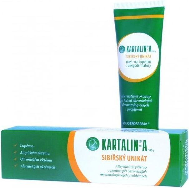 Kartalin-A mast na lupénku a alergodermatózy 100 g - obrázek 1