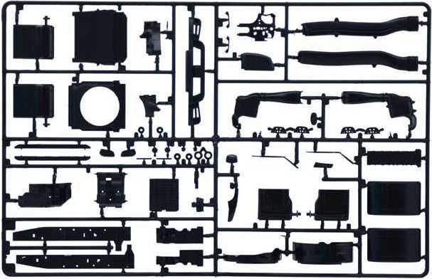 ITALERI Model Kit truck 3948 - Mercedes-Benz MP4 Big Space (1:24) - obrázek 11